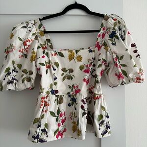 CARA CARA Alexis Puff Sleeve Blouse XS